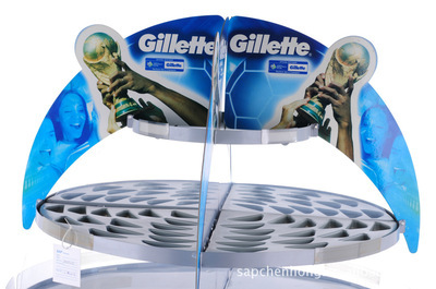 Gillette產品展示架圖片,Gillette產品展示架圖片大全,東莞辰虹實業-5-